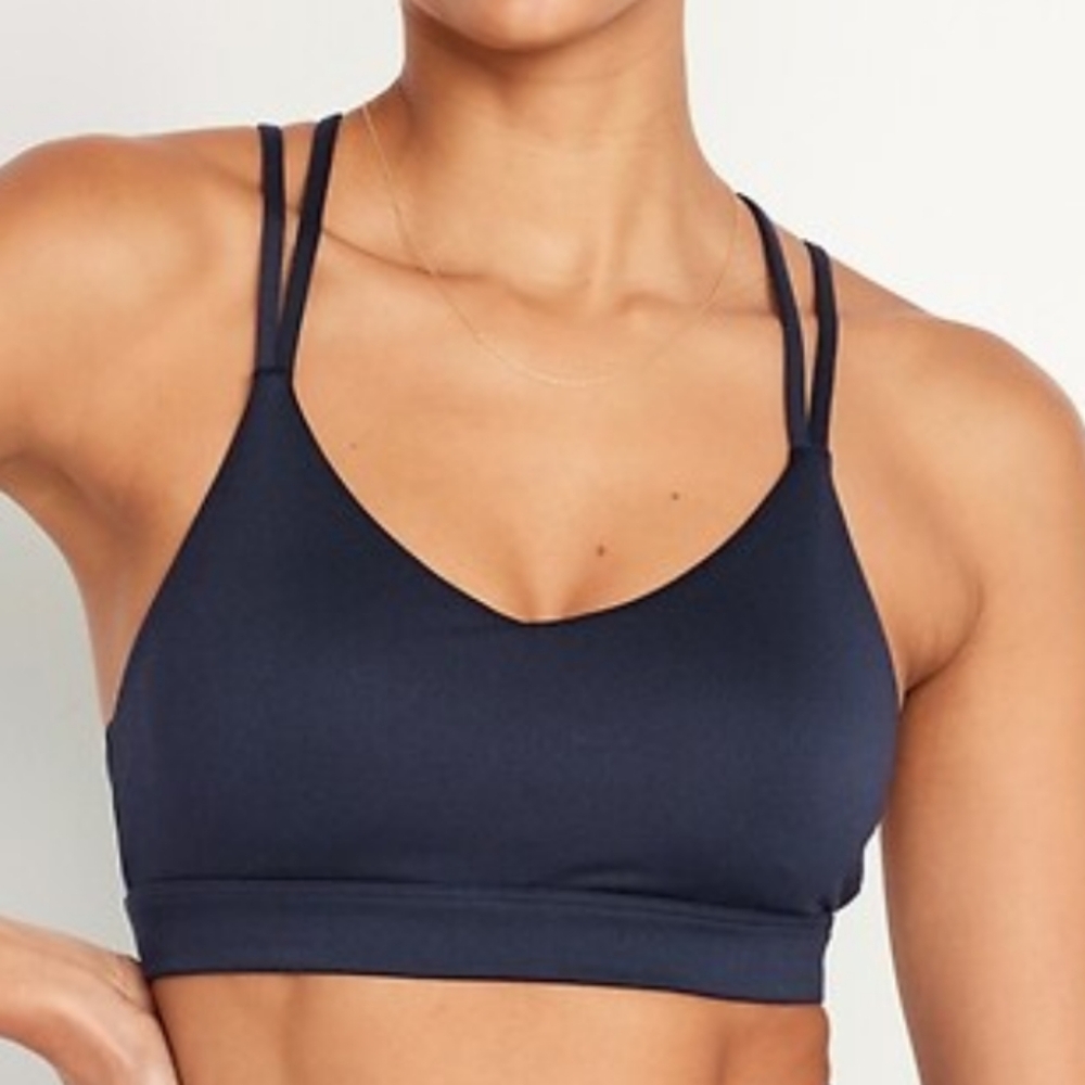 Old Navy Light Support Women's Strappy Sports Bra